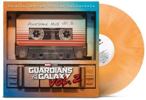 Filmmusik: Guardians Of The Galaxy: Awesome Mix Vol. 2 (Orange Galaxy Vinyl), LP