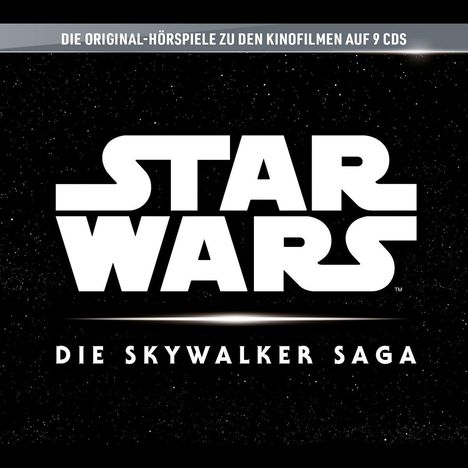 Star Wars - Die Skywalker Saga (Hörspielbox), 9 CDs