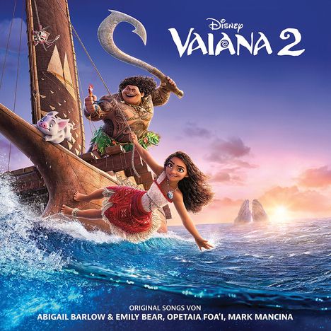 Filmmusik: Vaiana 2 Soundtrack (deutsche Version), CD