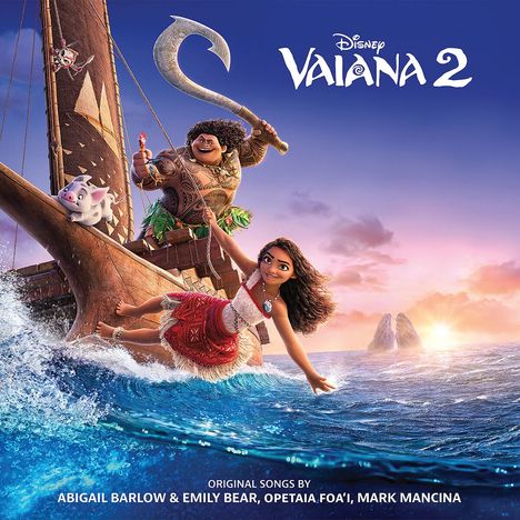 Filmmusik: Vaiana 2 Soundtrack (englische Version), CD