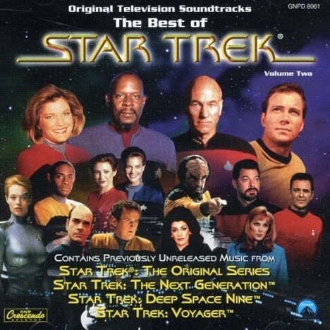 Star Trek: The Best Volume 2, CD