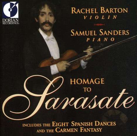 Pablo de Sarasate (1844-1908): Werke für Violine &amp; Klavier, CD