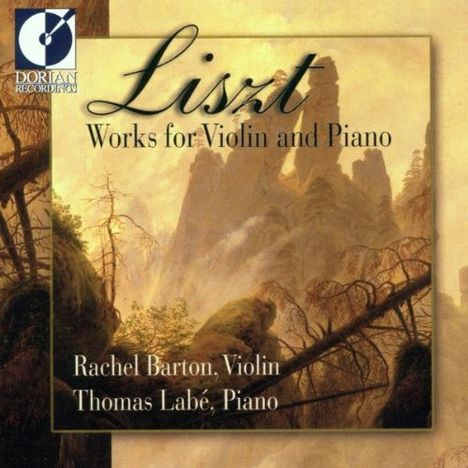 Franz Liszt (1811-1886): Sämtliche Werke f.Violine &amp; Klavier 1, CD