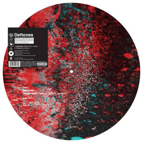 Deftones: Digital Bath (Telefon Tel Aviv Version) (Limited Edition) (Picture Disc) (45 RPM), Single 12"