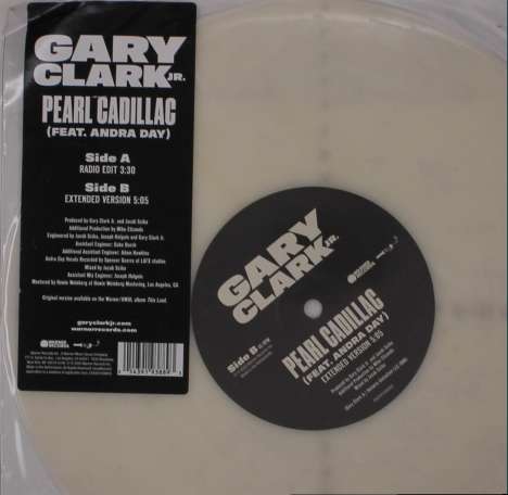 Gary Clark Jr.: Pearl Cadillac (Feat. Andra Day) (White Marbled inyl), Single 10"