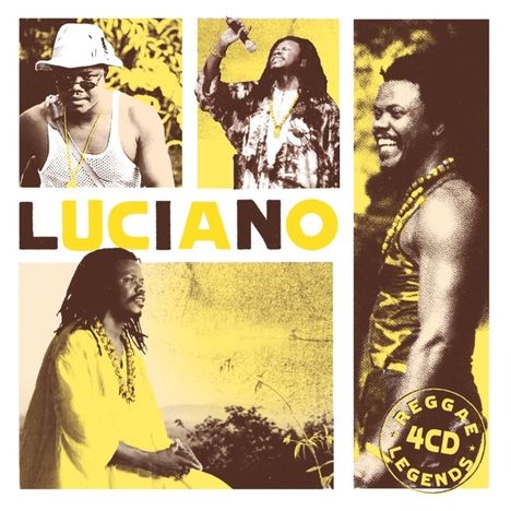 Luciano: Reggae Legends, 4 CDs