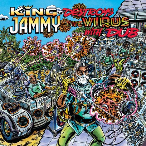 King Jammy: Destroys The Virus With Dub (+Posterbooklet), CD