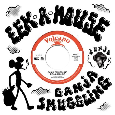 Eek-A-Mouse: Ganja Smuggling, Single 7"