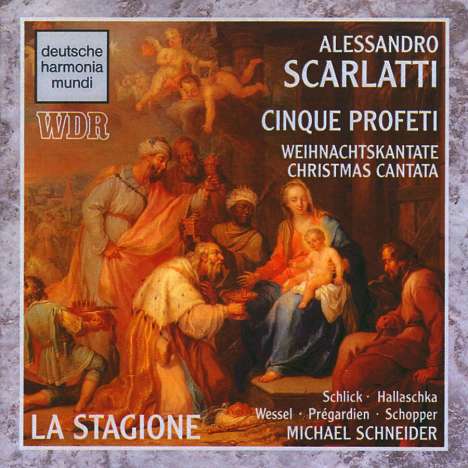 Alessandro Scarlatti (1660-1725): Weihnachtskantate "Cinque Profeti", CD