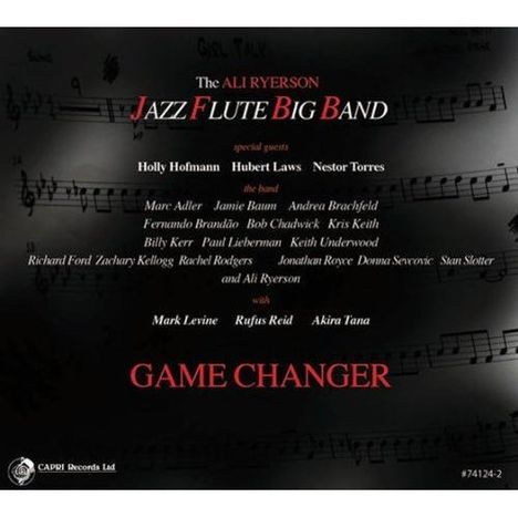 Ali Ryerson Jazz Flute Big Band: Game Changer, CD