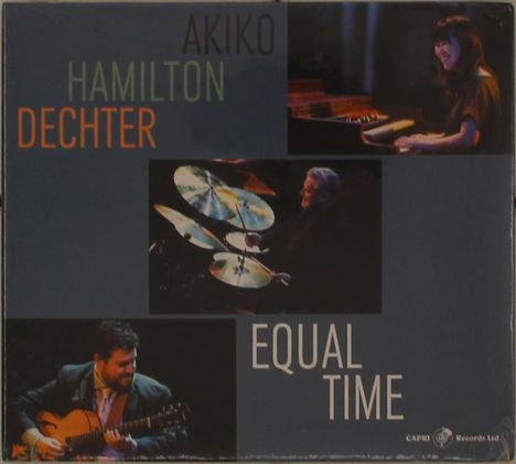 Akiko Tsuruga, Jeff Hamilton & Graham Dechter: Equal Time (HD-CD), CD