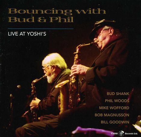 Bud Shank (1926-2009): Bouncing With Bud &amp; Phil, CD
