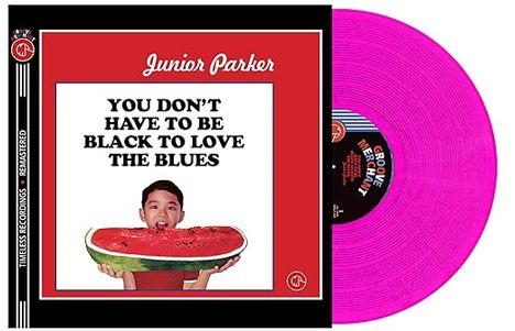 Little Junior Parker (1932-1971): You Don't Have To Be Black To Love The Blues (remastered) Florescent Clear Pink Vinyl), LP