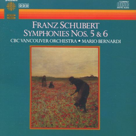 Franz Schubert (1797-1828): Symphonien Nr.5 &amp; 6, CD