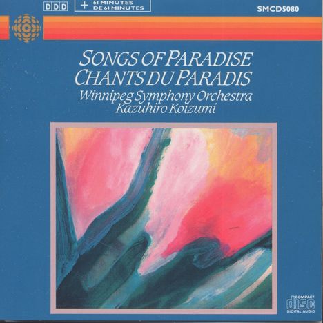 Winnipeg SO - Songs of Paradise, CD