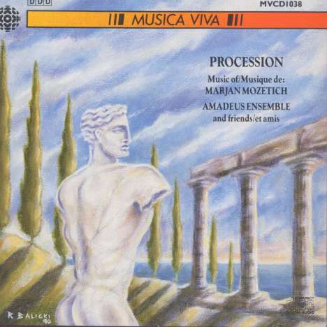 Marjan Mozetich (geb. 1948): Procession, CD