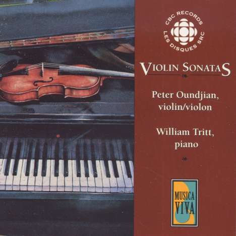 Peter Oundjian - Violinsonaten, CD