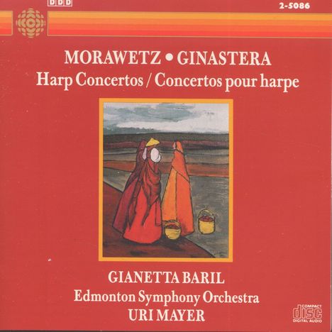 Oskar Morawetz (1917-2007): Harfenkonzert, CD