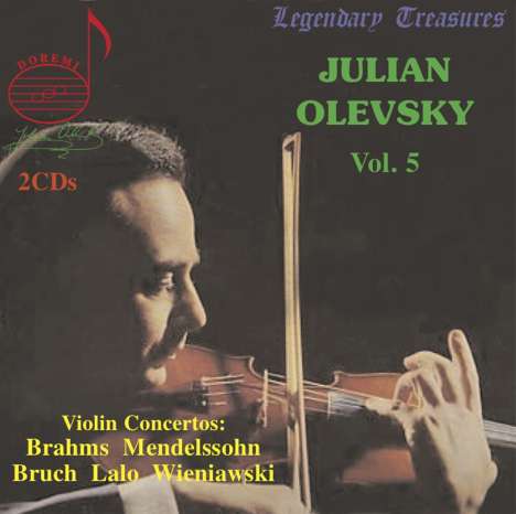 Julian Olevsky - Legendary Treasures, 2 CDs