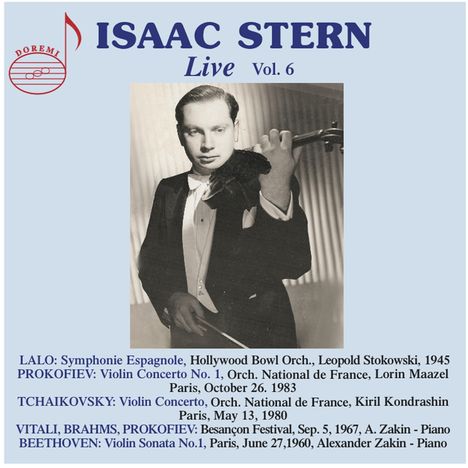 Isaac Stern - Live Vol.6, 2 CDs