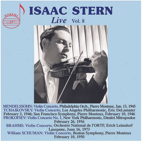 Isaac Stern - Live Vol.8, 2 CDs