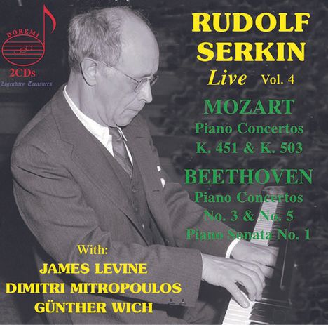 Rudolf Serkin Live Vol.4, 2 CDs