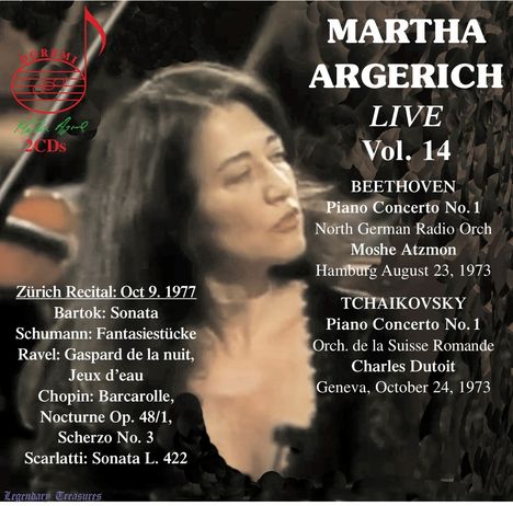 Martha Argerich - Legendary Treasures Vol.14, 2 CDs