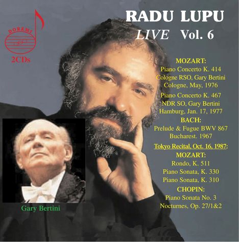 Radu Lupu - Live Vol.6, 2 CDs