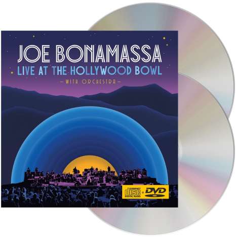 Joe Bonamassa: Live At The Hollywood Bowl With Orchestra, 1 CD und 1 DVD