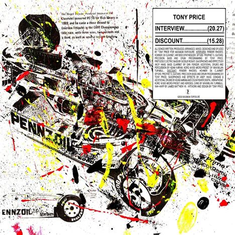 Tony Price: Interview / Discount, LP