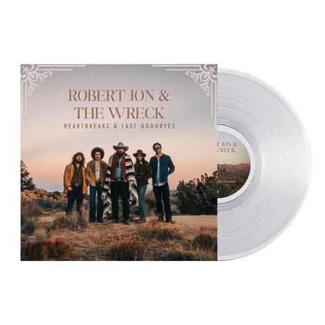 Robert Jon: Heartbreaks & Last Goodbyes (Ltd.Crystal Clear LP), LP