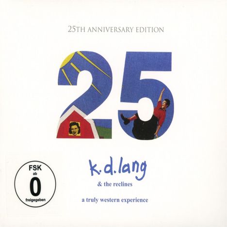 k. d. lang: A Truly Western Experience (25th-Anniversary-Edition), 1 CD und 1 DVD