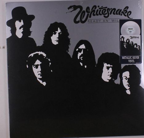 Whitesnake: Ready An' Willing (Metallic Silver Vinyl), LP