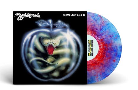 Whitesnake: Come An' Get It (Clear with Blue &amp; Red Swirl Vinyl), LP