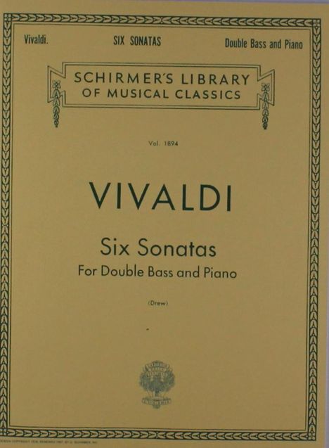 Six Sonatas, Buch