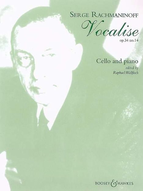 Sergej Rachmaninoff: Vocalise op. 34/14. Violoncello und Klavier, Buch