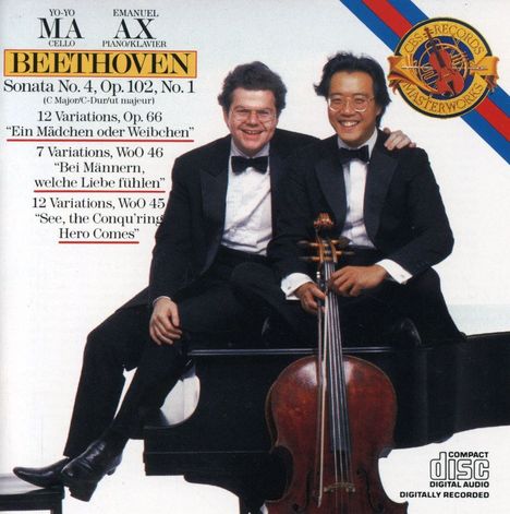 Ludwig van Beethoven (1770-1827): Cellosonate Nr.4, CD