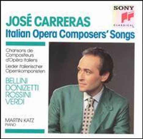 Jose Carreras singt Lieder, CD