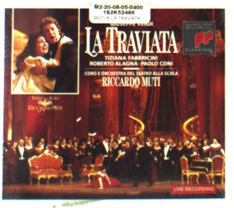 Giuseppe Verdi (1813-1901): La Traviata, CD