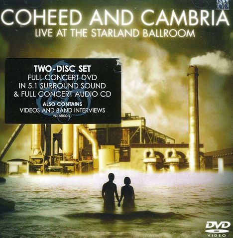 Coheed And Cambria: Live At The Starland Ballroom, 1 CD und 1 DVD