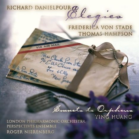 Richard Danielpour (geb. 1956): Elegies für Mezzo-Sopran, Bariton, Orchester, CD