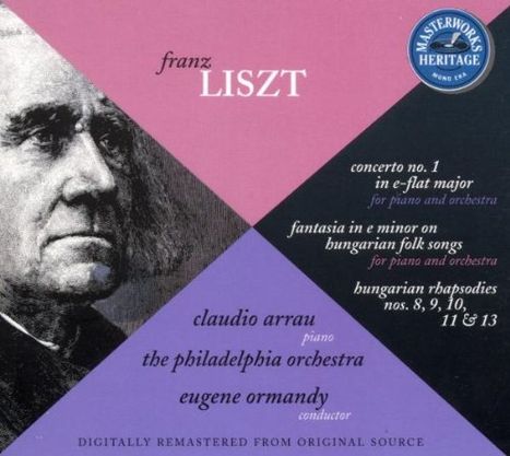 Franz Liszt (1811-1886): Klavierkonzert Nr.1, CD