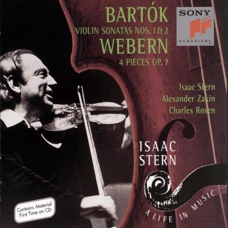 Bela Bartok (1881-1945): Sonaten für Violine & Klavier Nr.1 & 2, CD