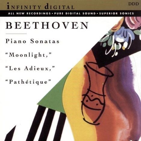 Ludwig van Beethoven (1770-1827): Klaviersonaten Nr.8,14,26,32, CD