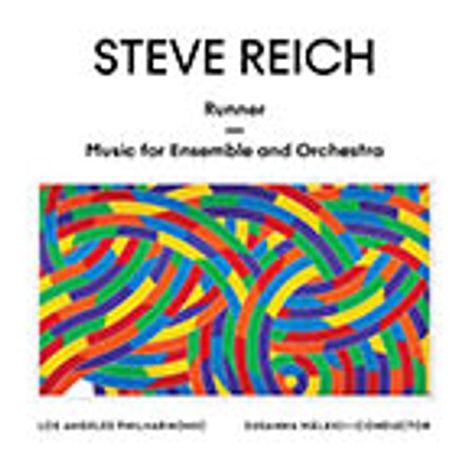 Steve Reich (geb. 1936): Runner (2016), CD