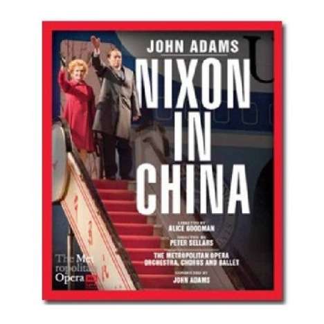 John Adams (geb. 1947): Nixon in China, 1 Blu-ray Disc und 1 DVD