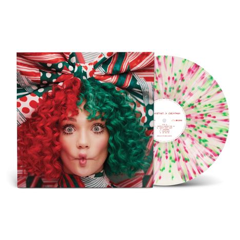 Sia: Everyday Is Christmas (White / Green / Pink Vinyl), LP