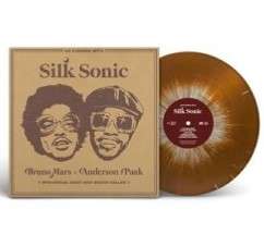Silk Sonic (Bruno Mars &amp; Anderson.Paak): An Evening With Silk Sonic (Brown &amp; White Splatter Vinyl), LP