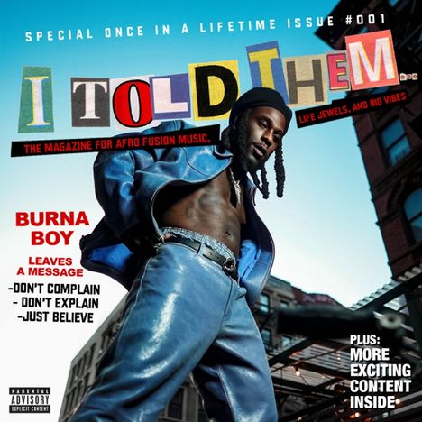 Burna Boy: I Told Them... (Limited Edition), LP