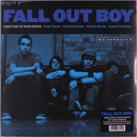 Fall Out Boy: Take This To Your Grave (20th Anniversary) (Blue Jay Vinyl), LP